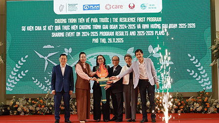 1,4 triệu Euro hỗ trợ nâng cao năng lực thích ứng với biến đổi khí hậu tại 3 tỉnh