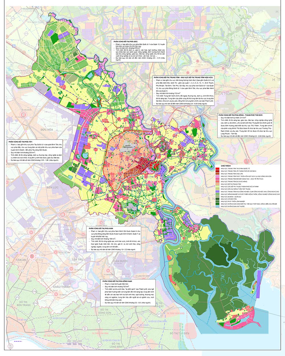 Quy hoạch Thành phố Hồ Chí Minh thời kỳ 2021-2030, tầm nhìn đến năm 2050