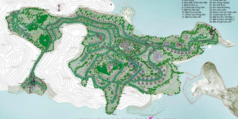 Quy hoạch chung xây dựng Khu du lịch Quốc gia hồ Hòa Bình, tỉnh Hòa Bình đến năm 2035