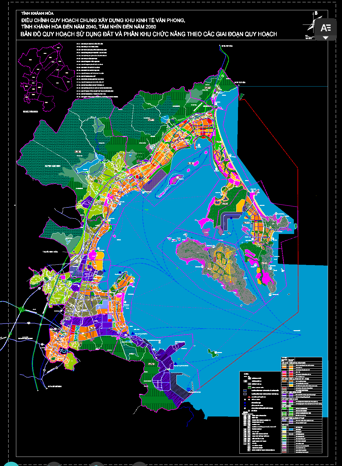 Điều chỉnh Quy hoạch chung xây dựng Khu kinh tế Vân Phong, tỉnh Khánh Hòa đến năm 2030