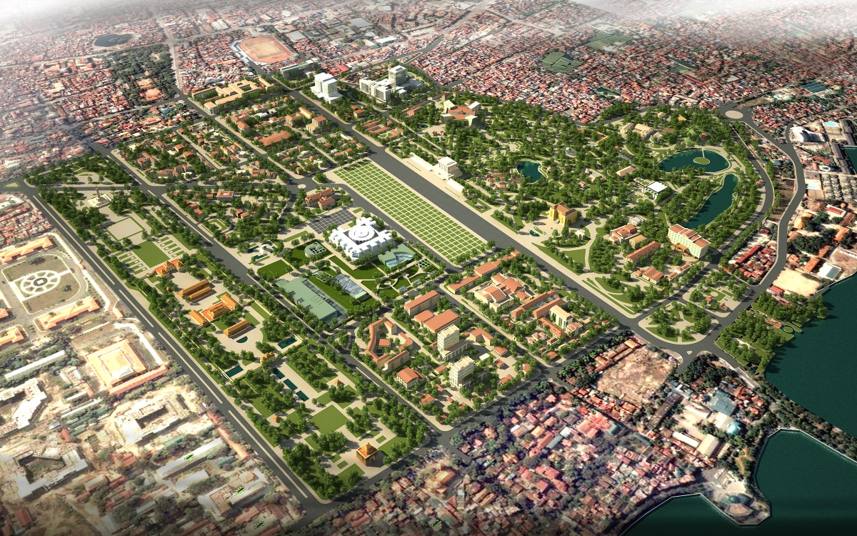 Điều chỉnh Quy hoạch chi tiết Khu trung tâm chính trị Ba Đình, TP. Hà Nội, tỷ lệ 1/2.000