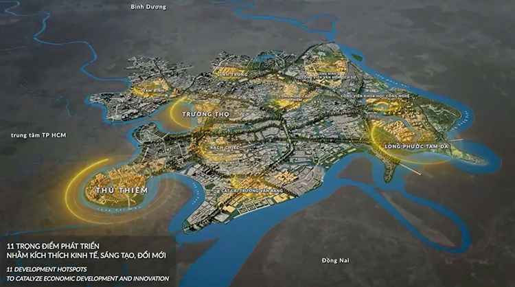 Quy hoạch chung thành phố Thủ Đức đến năm 2040