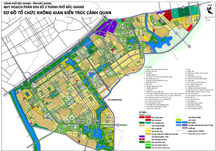 VUPA 2025 - Giải Bạc - QHPK xây dựng thuộc phân khu số 02 – đô thị Chũ – tỉnh Bắc Giang ( tỷ lệ 1/2000)