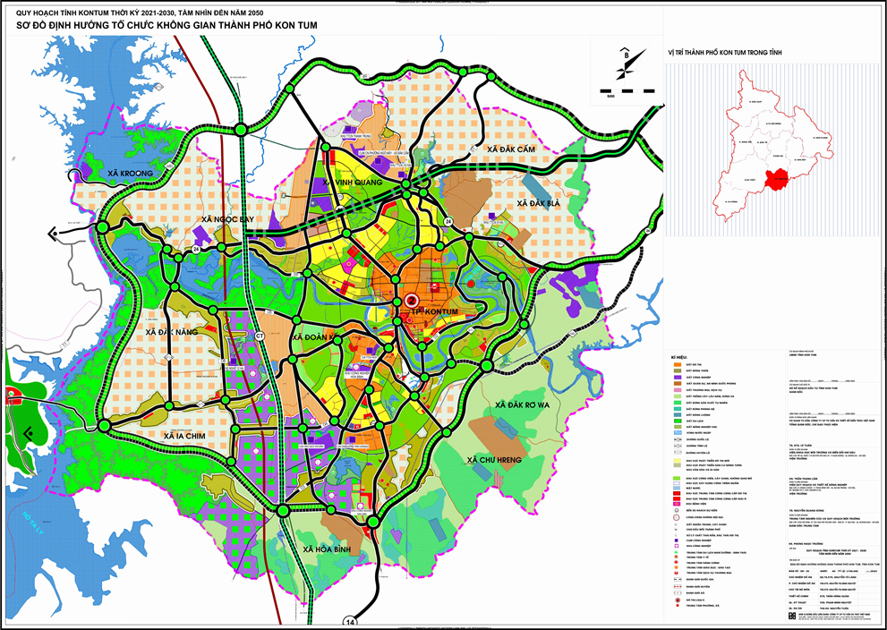 VUPA 2025 - Giải Bạc - Điều chỉnh quy hoạch chung TP. Kon Tum, tỉnh Kon Tum đến năm 2040