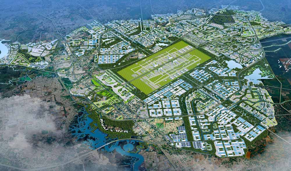 Giải Nhì ý tưởng quy hoạch đô thị sân bay Long Thành