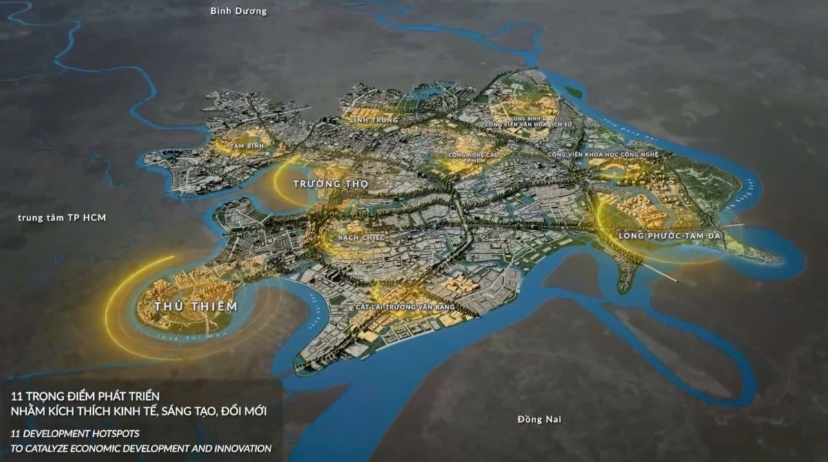 Giải Vàng - VUPA 2025: Quy hoạch chung thành phố Thủ Đức thuộc TP. HCM đến năm 2040